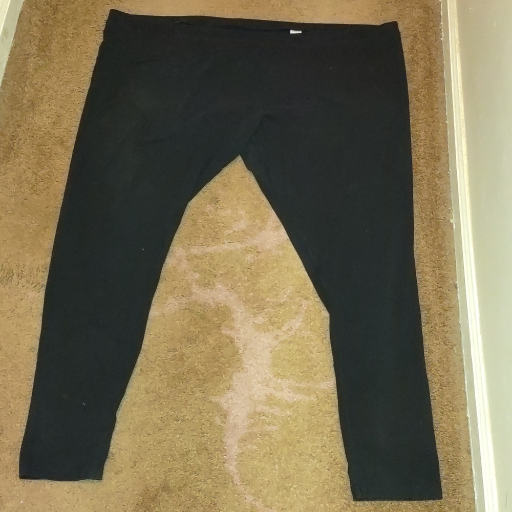 Ava & Viv plus size black leggings size 4x